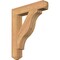 Ekena Millwork Funston Craftsman Smooth Bracket, Western Red Cedar, 3 1/2"W x 20"D x 24"H BKT04X20X24FST04SWR - alternate 1